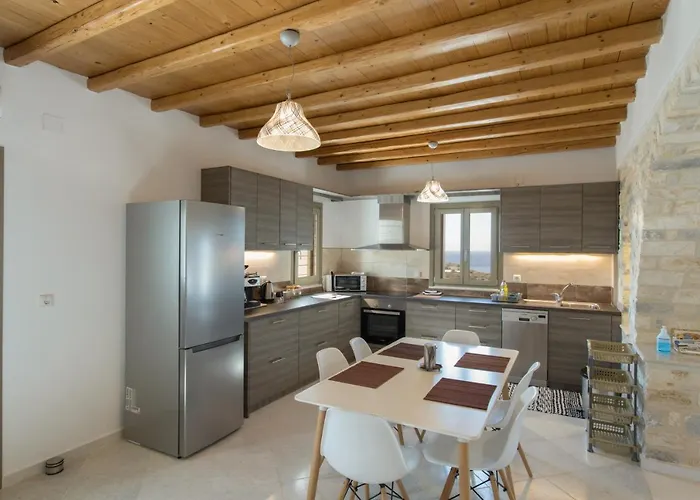 Hercules House Sea View In Pirgaki Paros Villa *