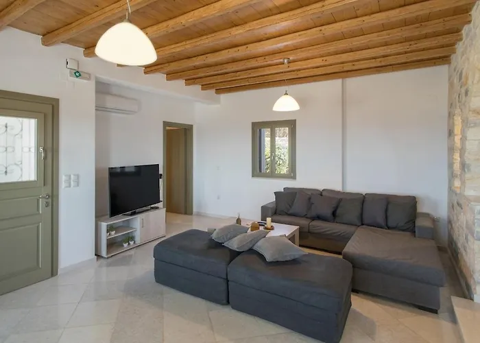 Hercules House Sea View In Pirgaki Paros Villa Drios